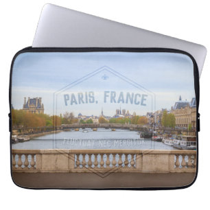 02-laptophoes uit de Parijs-reeks Laptop Sleeve