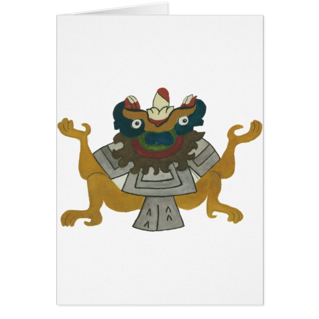 02.Tlaltecuhtli - Mayan / Aztec Creator God (Voorkant)