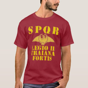 02 Trajan's tweede sterke Roman Legion Eagle T-shi T-shirt