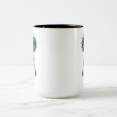 02A Dollz by: Svace - Series 01 Tweekleurige Koffiemok (Center)