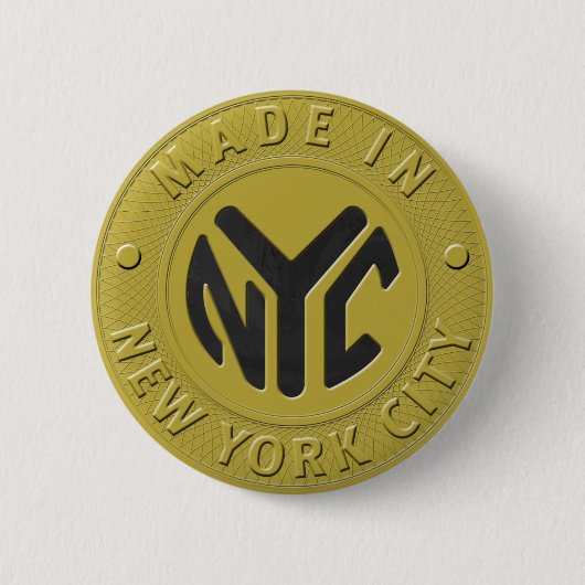 02of12 New York Token Party Button (Voorkant)