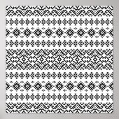 03012020 Tribal etnische Patroon-05 Poster (Voorkant)