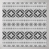 03012020 Tribal etnische Patroon-09 Poster (Voorkant)