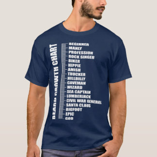 032347 Geweldige baardengroeve T-shirt