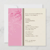 032 Rasha:: Uitnodiging voor doop (Achterkant)