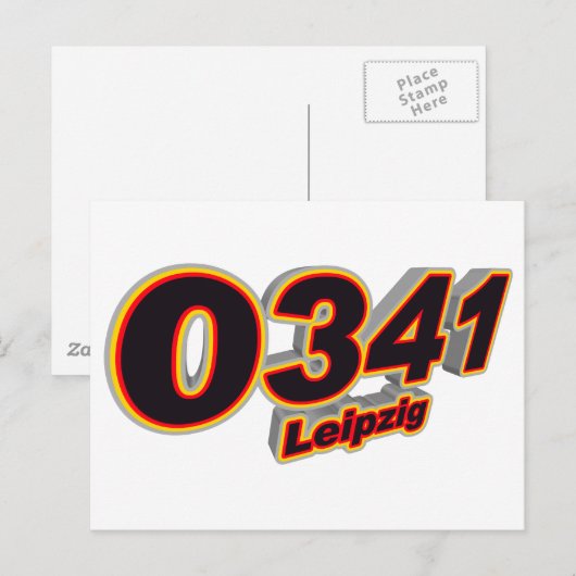 0341 Leipzig Briefkaart (Voorkant / Achterkant)