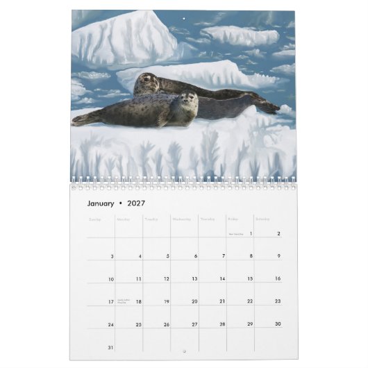 035, AlaskaArt van David Wagner Kalender (Jan 2027)