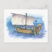 (035) Min van de woestijnschepen Briefkaart (Voorkant)