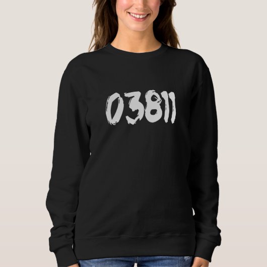 03811 Zipcode Atkinson New Hampshire Hometown NH Z Trui (Voorkant)