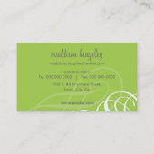 038 Julie :: designer vogue L20 Visitekaartje (Achterkant)