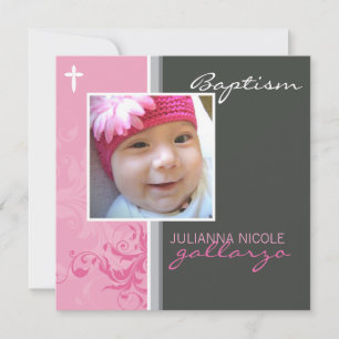 039 Celia :: Doopuitnodiging - posh 2SQ V1 Kaart