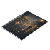 03:12 AM City Streets Moody Aesthetic Poster Notitieboek (Linkerzijde)