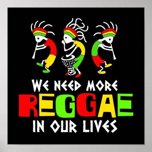 03 Meer Reggae! Poster (Voorkant)