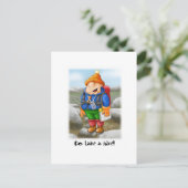 03 Neem een heek Briefkaart (Staand voorkant)