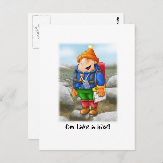 03 Neem een heek Briefkaart (Voorkant / Achterkant)