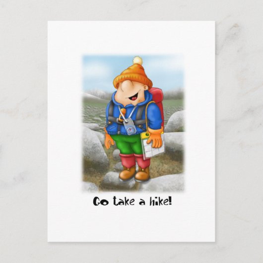 03 Neem een heek Briefkaart (Voorkant)