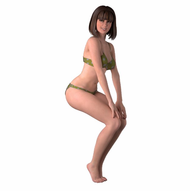 03 Pin-Up - Staand Fotobeeldje (Voorkant)