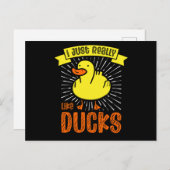 03.Rubbereend voor eendeklaag Aankondigingskaart (Voorkant / Achterkant)