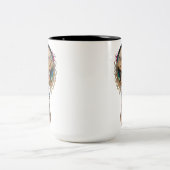 03A Dollz by: Svace - Series 01 Tweekleurige Koffiemok (Center)