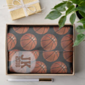 03of12 Basketball Patroonpapier Tissuepapier (Geschenk)