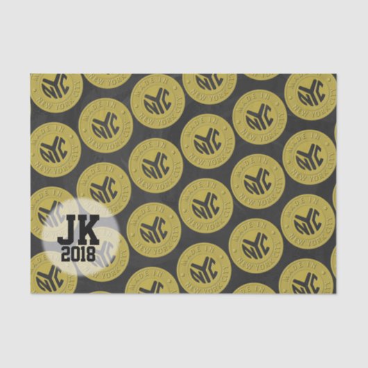 03of12 Classic New York Party Tissuepapier (Voorkant)