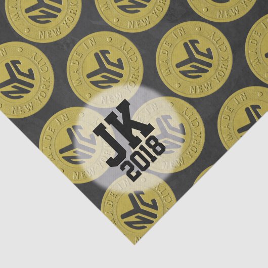 03of12 Classic New York Party Tissuepapier (Detail)