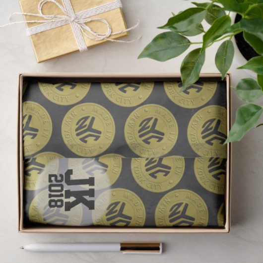 03of12 Classic New York Party Tissuepapier (Geschenk)