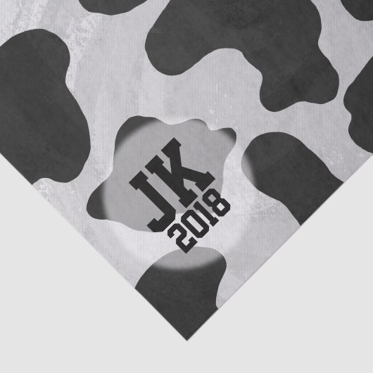 03of12 Koe Patroonpapier Tissuepapier (Detail)