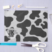 03of12 Koe Patroonpapier Tissuepapier (Craft)