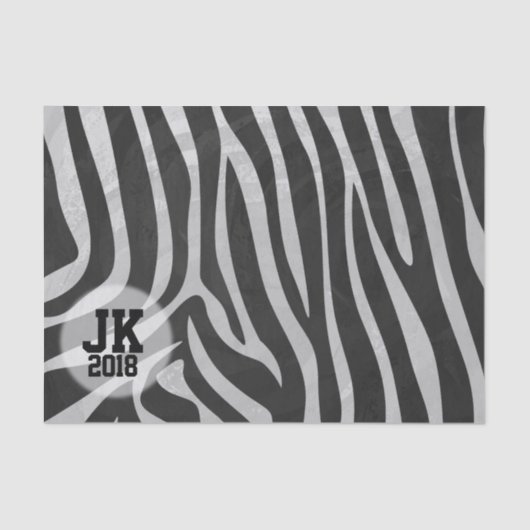 03of12 Tiger Patroonpapier Tissuepapier (Voorkant)