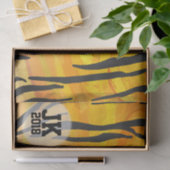 03of12 Tiger Patroonpapier Tissuepapier (Geschenk)