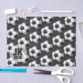 03of12 Voetbal Patroonpapier Tissuepapier (Craft)