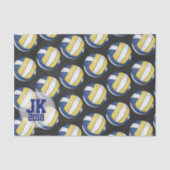 03of12 Volleybal Patroon Weefsel Papier (Voorkant)