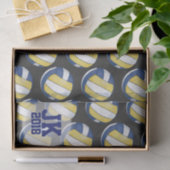 03of12 Volleybal Patroon Weefsel Papier (Geschenk)