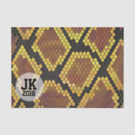 03of12 Weefselpapier voor slangenpatronen Tissuepapier