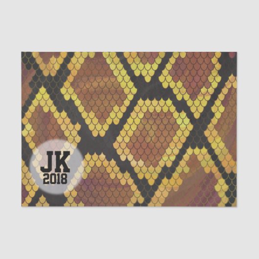 03of12 Weefselpapier voor slangenpatronen Tissuepapier (Voorkant)