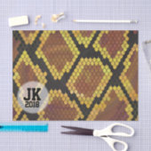 03of12 Weefselpapier voor slangenpatronen Tissuepapier (Craft)