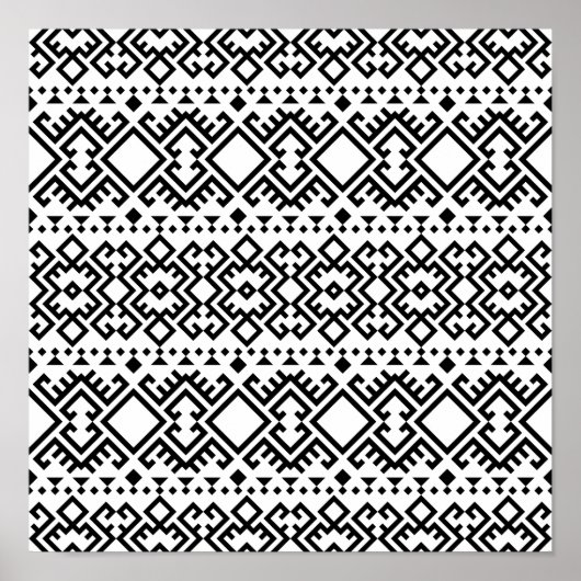 04012020-Tribal-Ethical-Pattern-01 Poster (Voorkant)