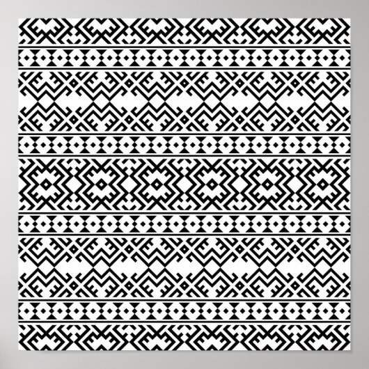 04012020-Tribal-Ethical-Pattern-03 Poster (Voorkant)