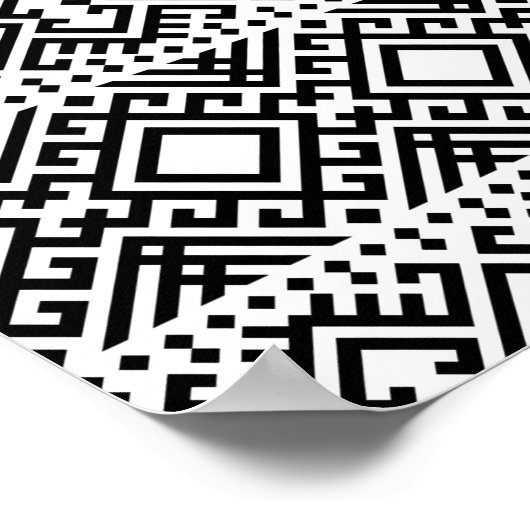 04012020-Tribal-Ethical-Pattern-07 Poster (Hoek)