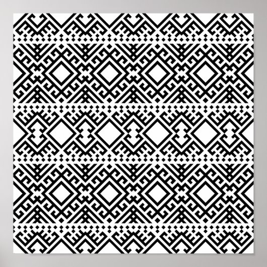 04012020-Tribal-Ethical-Pattern-07 Poster (Voorkant)