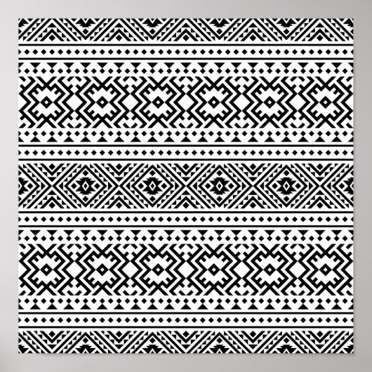 04012020-Tribal-Ethical-Pattern-10 Poster (Voorkant)