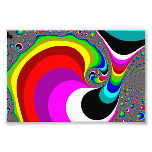 040 Obama - Fractal Art Foto Afdruk