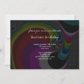 040 Obama - Fractal Art Kaart (Achterkant)