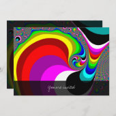 040 Obama - Fractal Art Kaart (Voorkant / Achterkant)