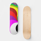 040 Obama - Fractal Art Persoonlijk Skateboard (Voorkant)