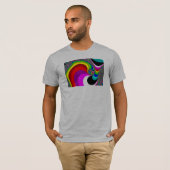 040 Obama - Fractal Art T-shirt (Voorkant volledig)