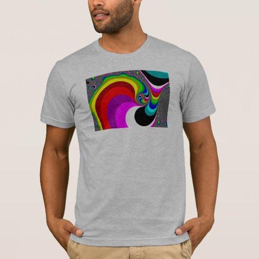 040 Obama - Fractal Art T-shirt (Voorkant)