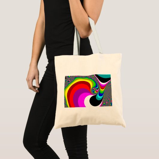 040 Obama - Fractal Art Tote Bag (Voorkant (product))