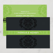 041 Patricia :: uitnodigingen voor een repetitiedi (Voorkant / Achterkant)